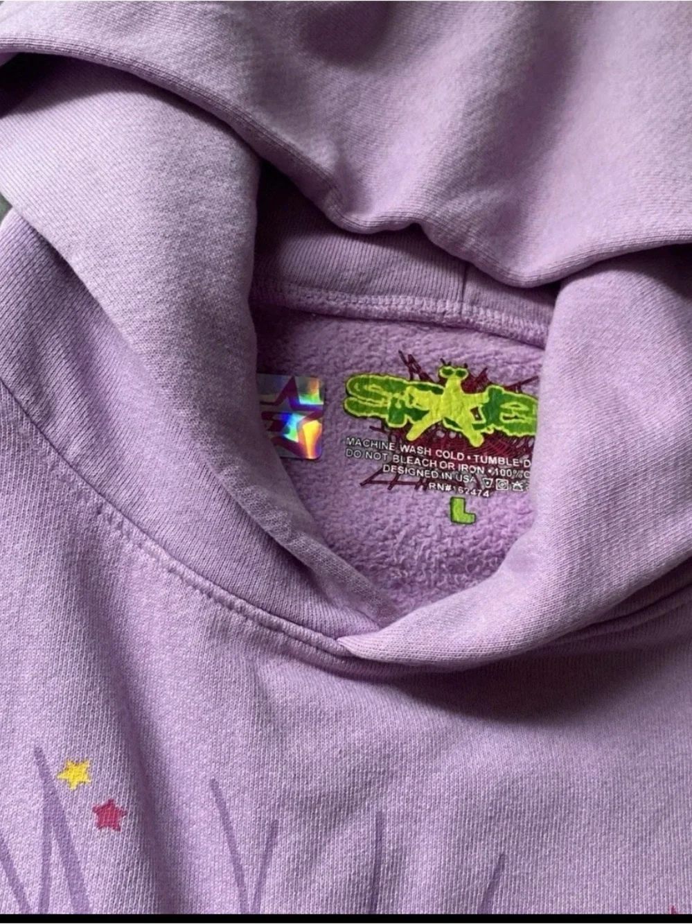 Purple ‘Sp5der hoodie